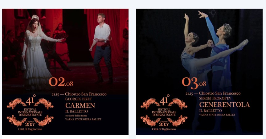 41° Festival di mezza estate di Tagliacozzo: E’ il momento del grande balletto